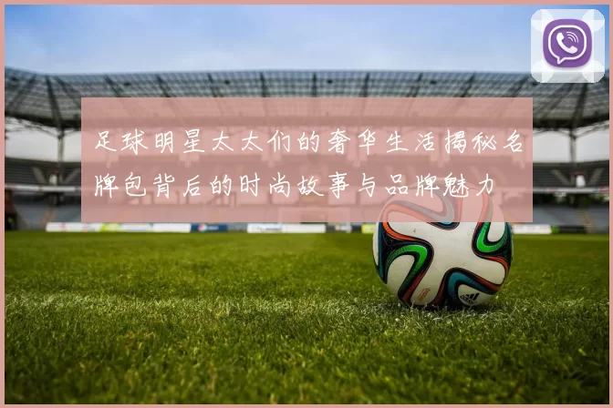 足球明星太太们的奢华生活揭秘名牌包背后的时尚故事与品牌魅力