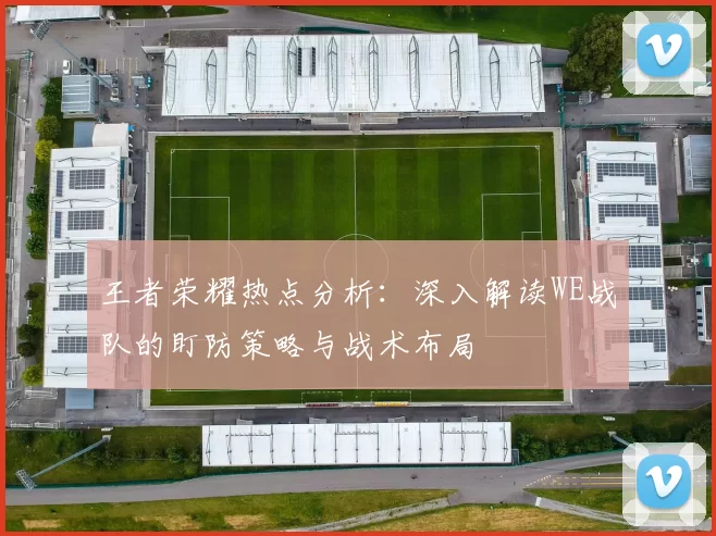 王者荣耀热点分析：深入解读WE战队的盯防策略与战术布局